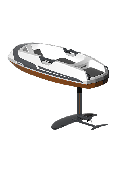 Seatfoil Oranje verticaal